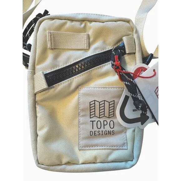 TOPO Design Mini Shoulder Bag $39 Bone White NWT - Picture 3 of 8